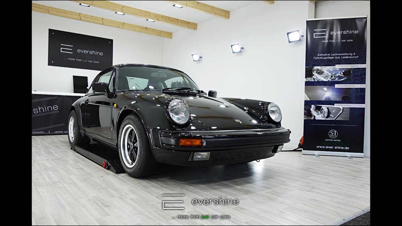 Porsche 911 G-Modell Detailing - Oldtimer Lackaufbereitung | Uni-Erstlack Wiederbelebung