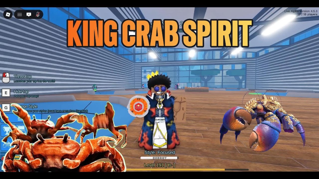 Roblox Totally Accurate Tops: Crab Spirit Showcase UNDERRATED!!
