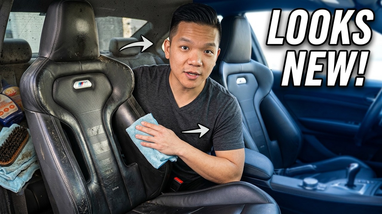 How to Get BMW Leather Seats Looking Brand New!