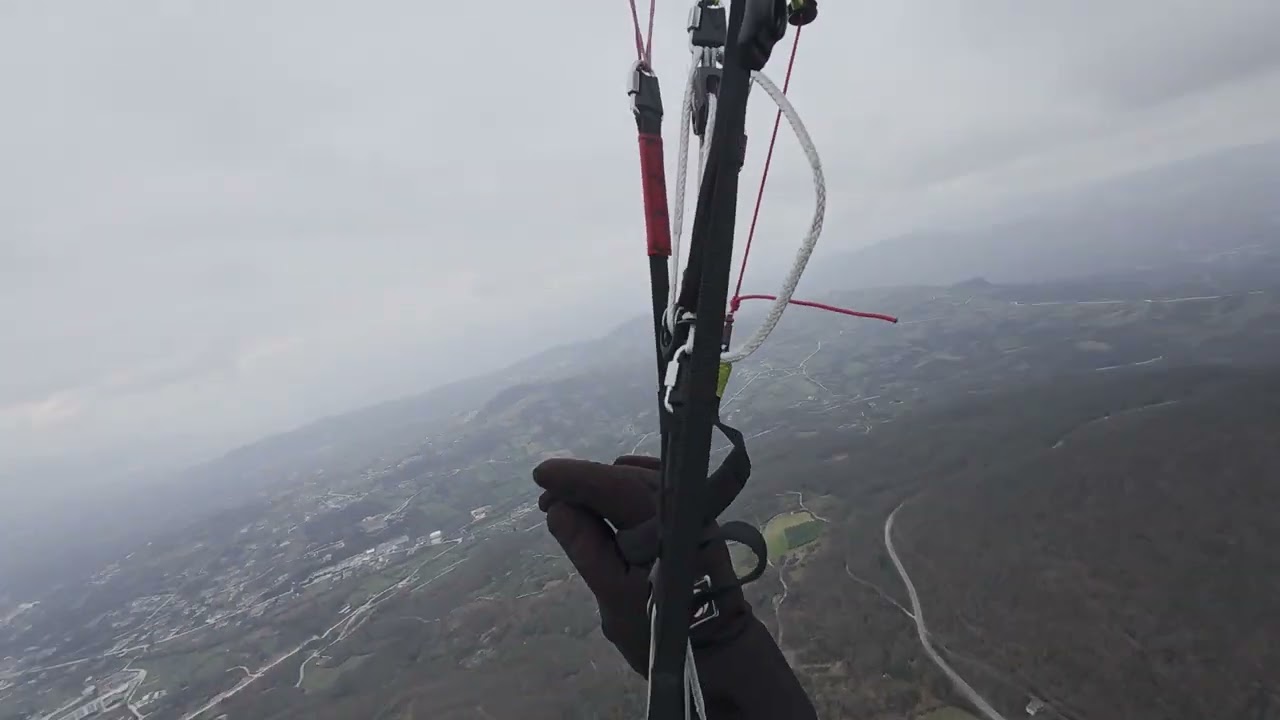Volo in parapendio sopra Miranda (IS) -01 marzo 2026