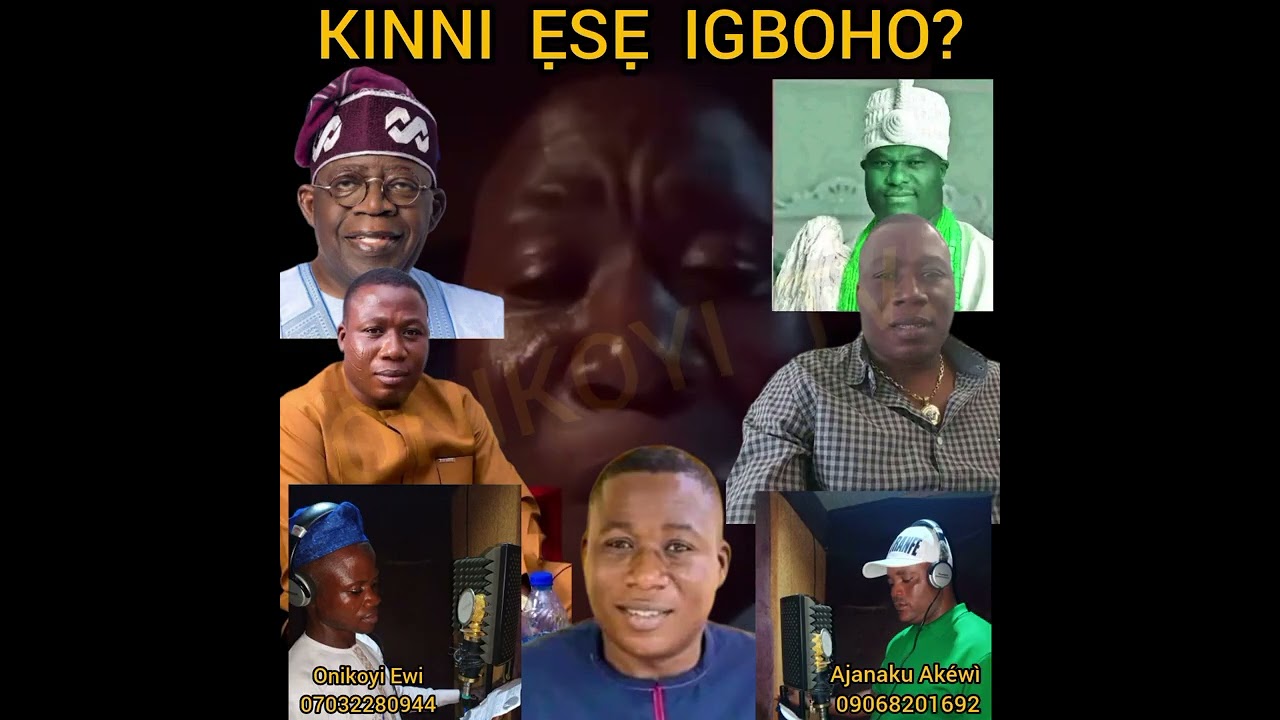 KINNI ẸSẸ IGBOHO? Ewi hit by Onikoyi Ewi & Ajanaku Akéwì 