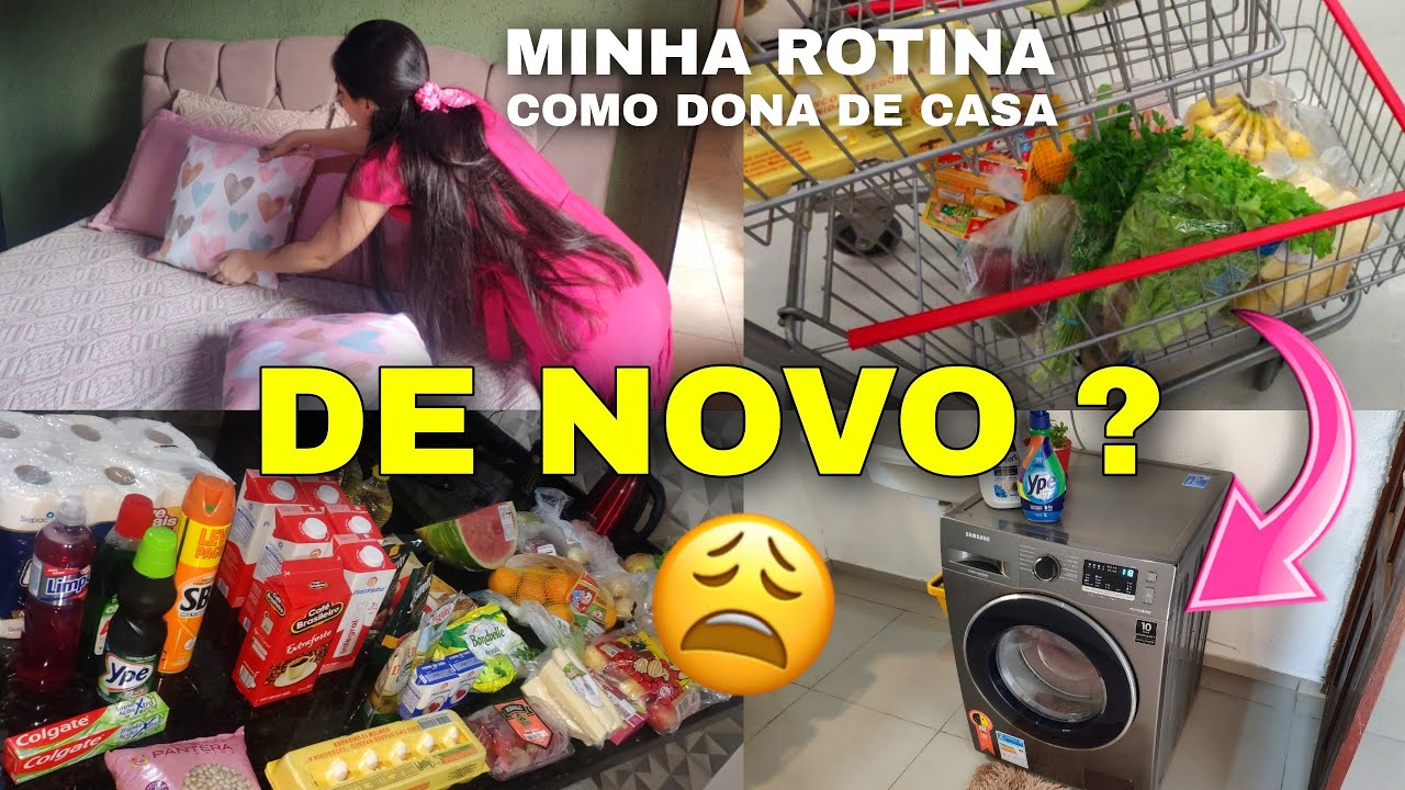 ROTINA DE DONA DE CASA : COMPRAS DE SUPERMERCADO, ORGANIZAÇÃO DA CASA | VIDA DE CASADA