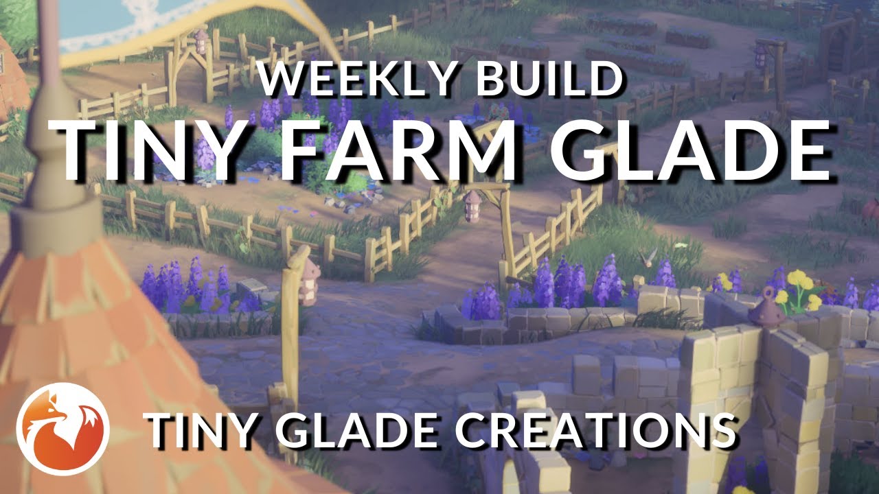 Cozy Castle Farm Estate in Tiny Glade | Community Build