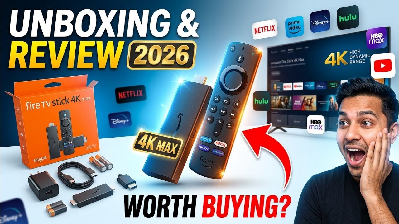 🔥 Amazon Fire Stick Unboxing & Full Overview 2026 | Is It Worth Buying?