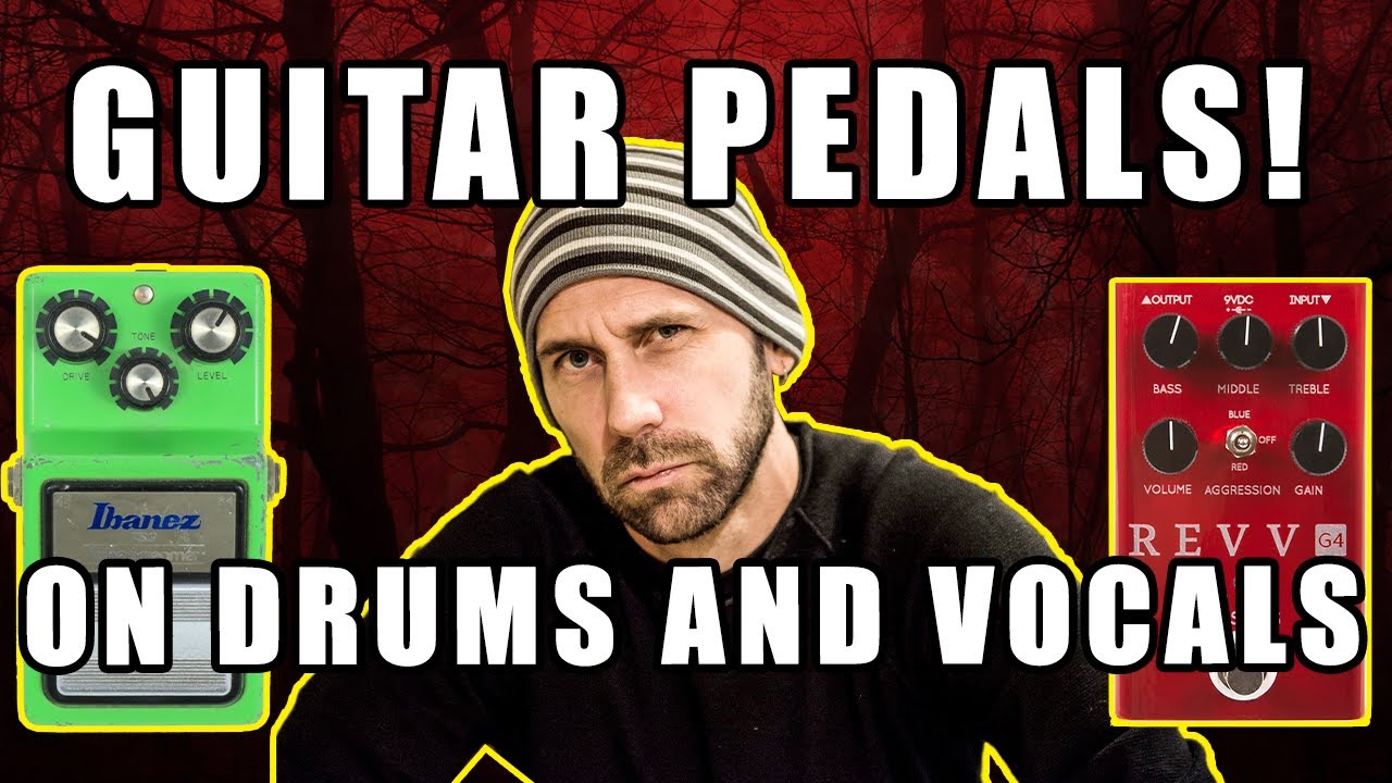 How to (ab)use GUITAR PEDALS for MIXING!
