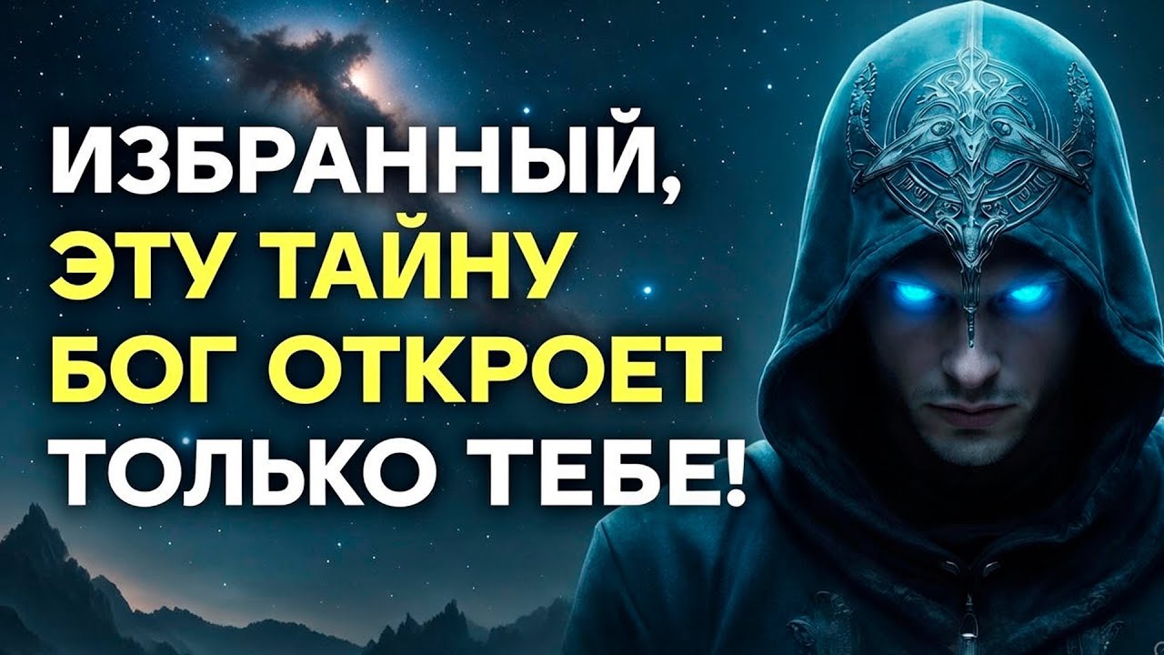 ✨ Избранный, ЭТУ ТАЙНУ БОГ ХОЧЕТ ОТКРЫТЬ ТОЛЬКО ТЕБЕ! Это Послание НЕ ДЛЯ СЛАБОНЕРВНЫХ