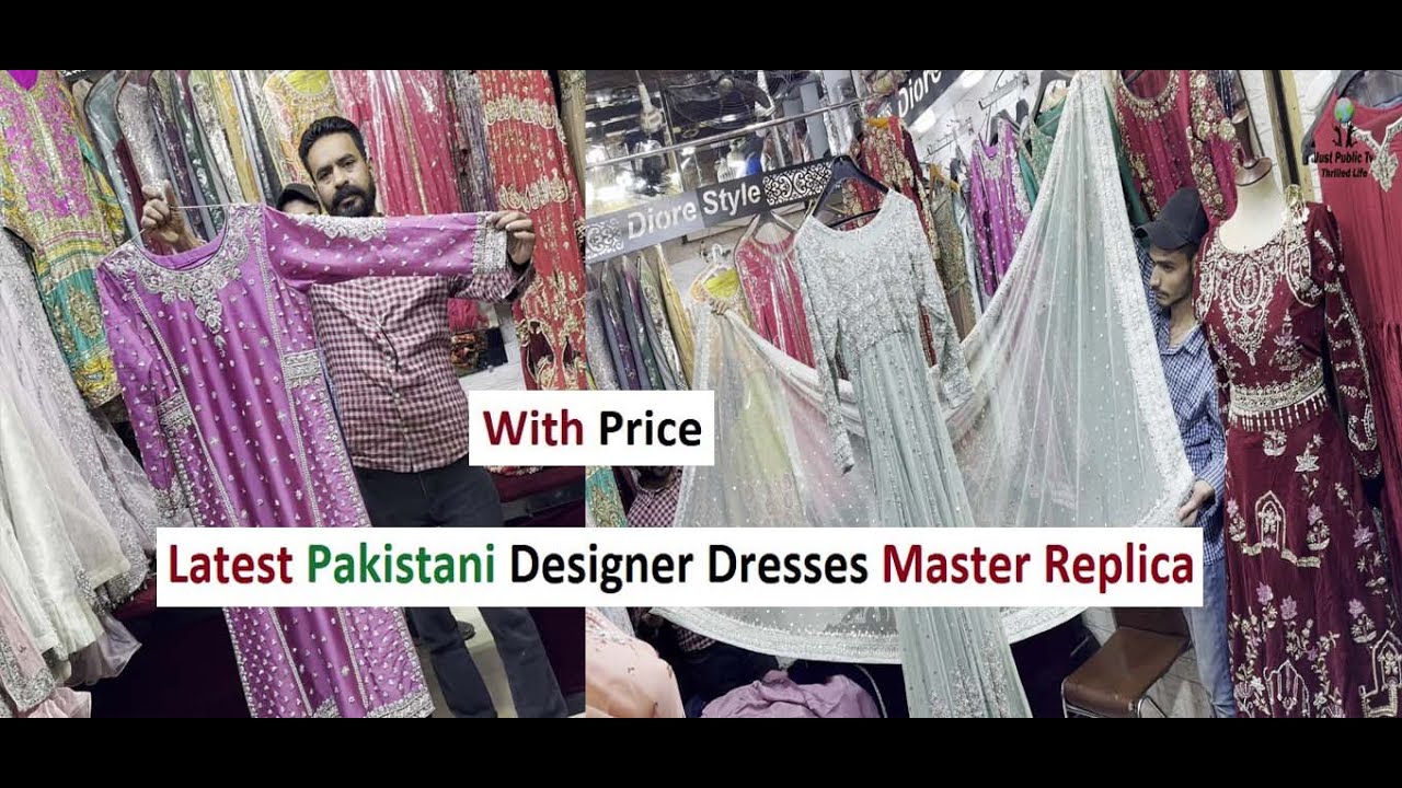 Latest Pakistani Designer Dresses Master Replica - Elegant Dress Styles For Women’s - Haris Shakeel