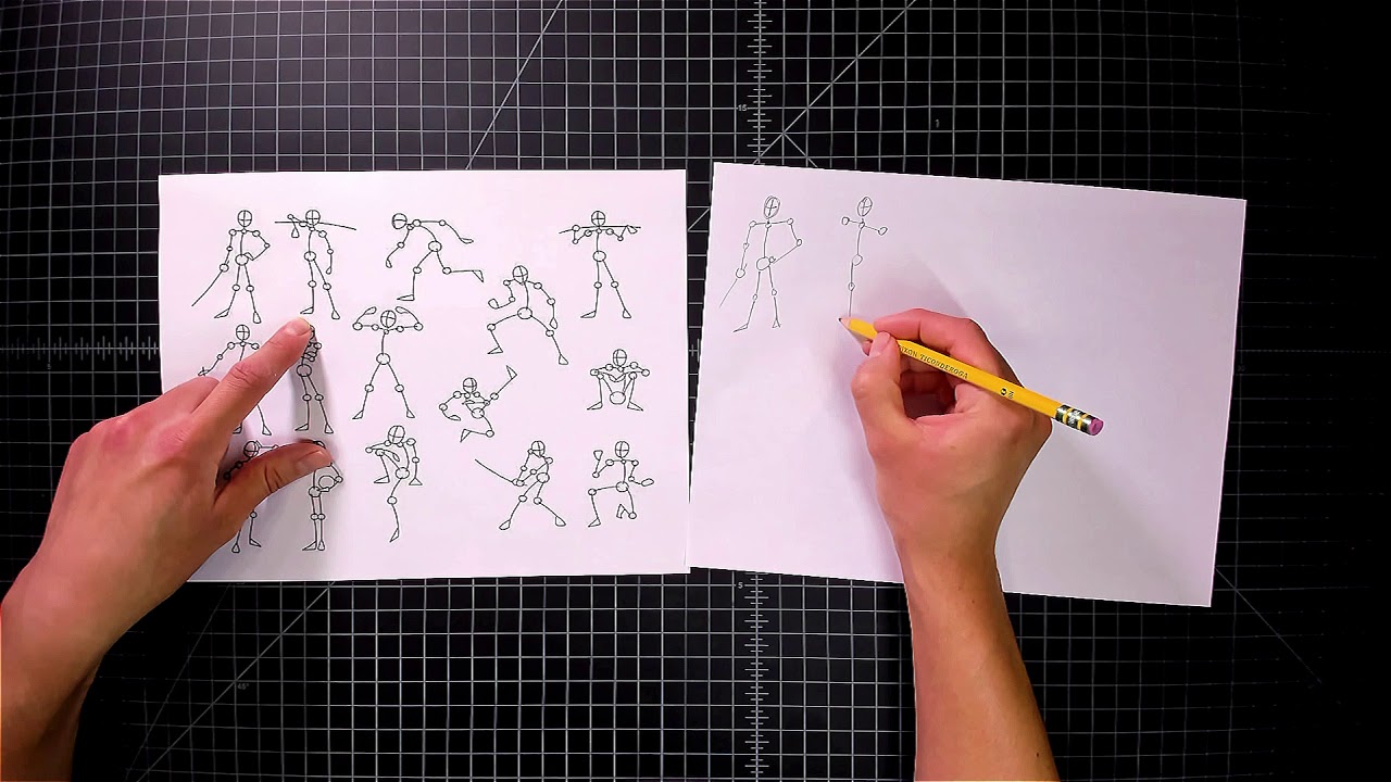 Dynamic Stick Figures