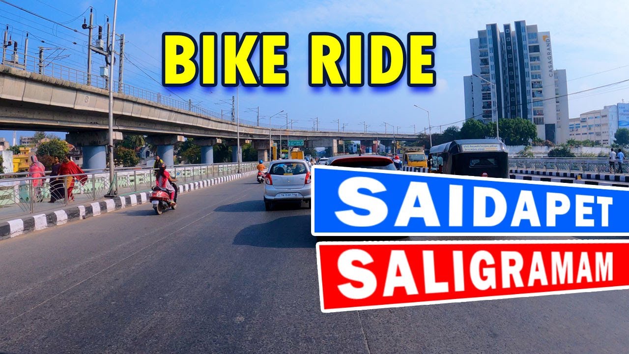 Chennai city  bike ride | Driving to saidapet to saligramam | driving in city | chennai bike riders