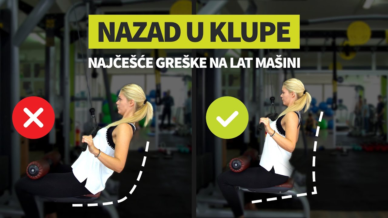 Najčešće greške na lat mašini
