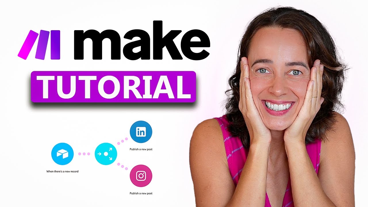 Учебное пособие Make.com для начинающих | Автоматизация сборки и рабочие процессы ИИ в 2025 году