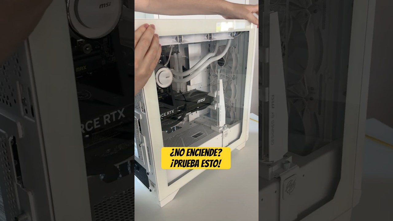 &iquest;Tu PC NO ENCIENDE? &iexcl;Prueba esto! #tecnologia #pcgaming