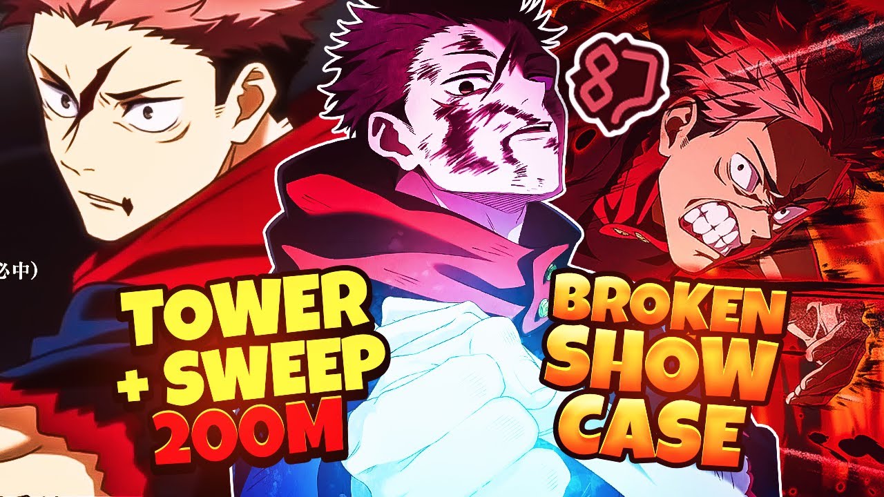 105M DMG! *GIGA BROKEN* 120% ANNI. YUJI SHOWCASE!!! SWEEP & TOWER BEAST | JJK: PHANTOM PARADE