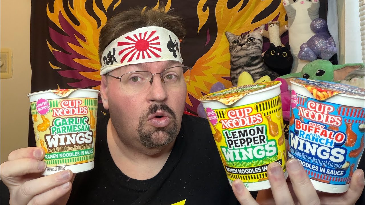 What’s for Breakfast: Buffalo ranch , Lemon pepper, Garlic Parmesan Wing Noodles