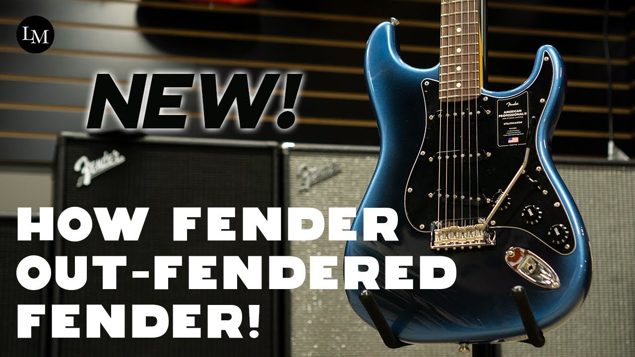 The New Fender American Professional II Stratocaster Review | Lane Music
