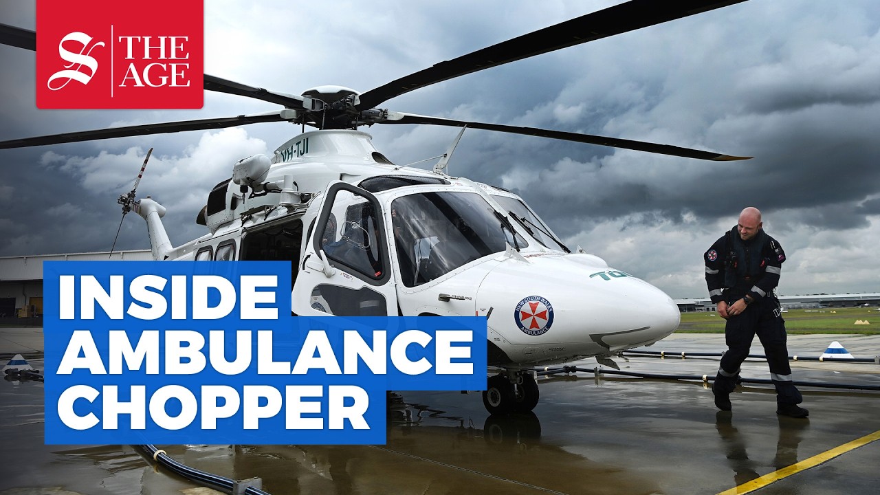The helicopter rescue team that races the clock to save lives