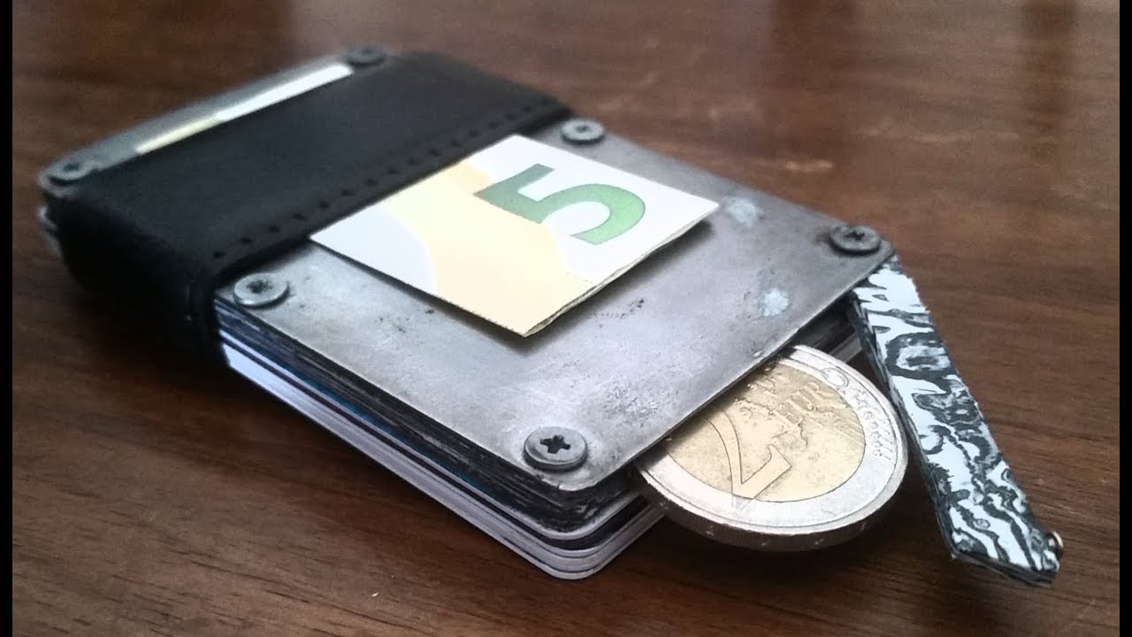 Homemade Minimalist Wallet