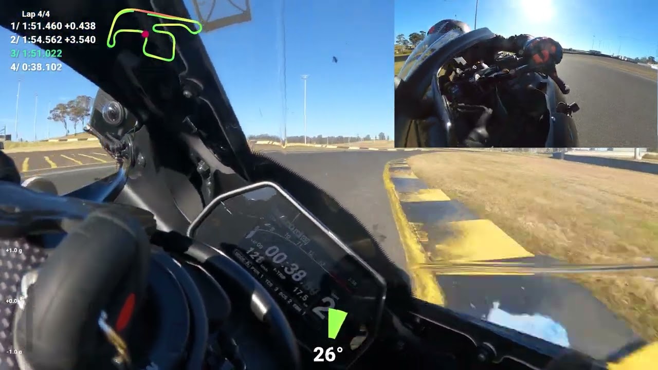 Eastern Creek SMSP Yamaha R1 Green Group 26.06.23