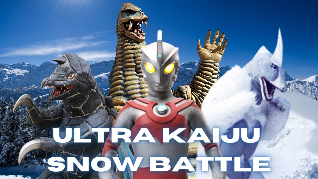 Ultra Kaiju Snow Battle