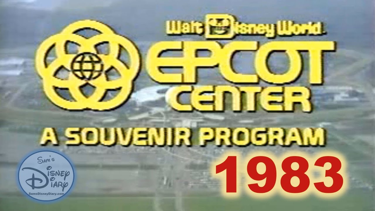 Epcot in the early '80s - A VHS souvenir | Epcot Center a Souvenir Program 1983