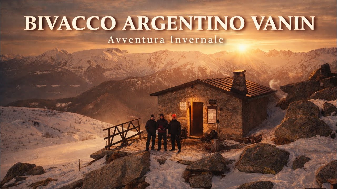 BIVACCO ARGENTINO VANIN | Bivaccata invernale e alba spettacolare da Cima Ravetta (2266m)
