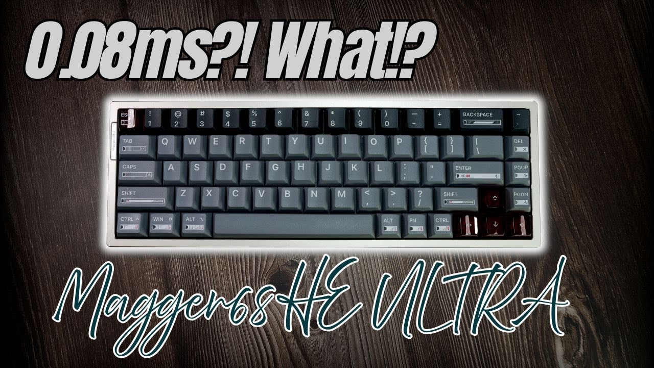 Controversial Name, but Amazing Gaming Keyboard? Luminkey Magger68 HE Ultra