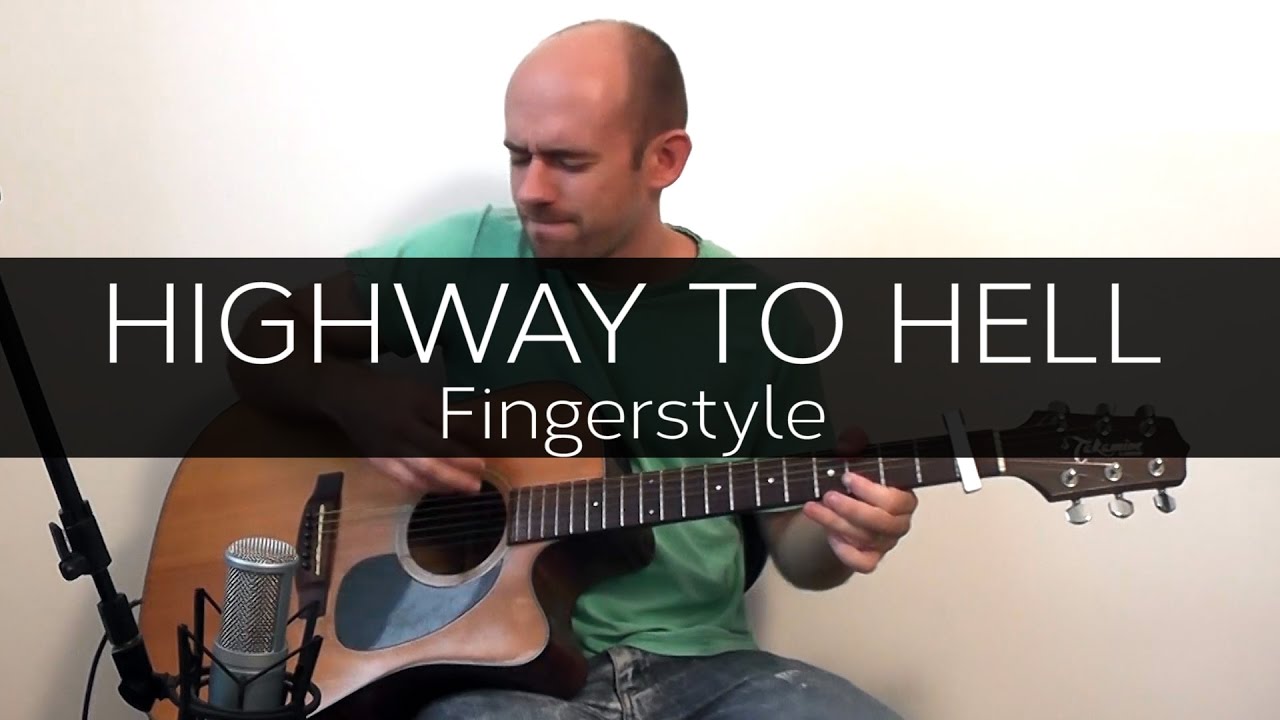 Highway to Hell (AC/DC) - Acoustic Guitar Solo Cover (Viol&atilde;o Fingerstyle)
