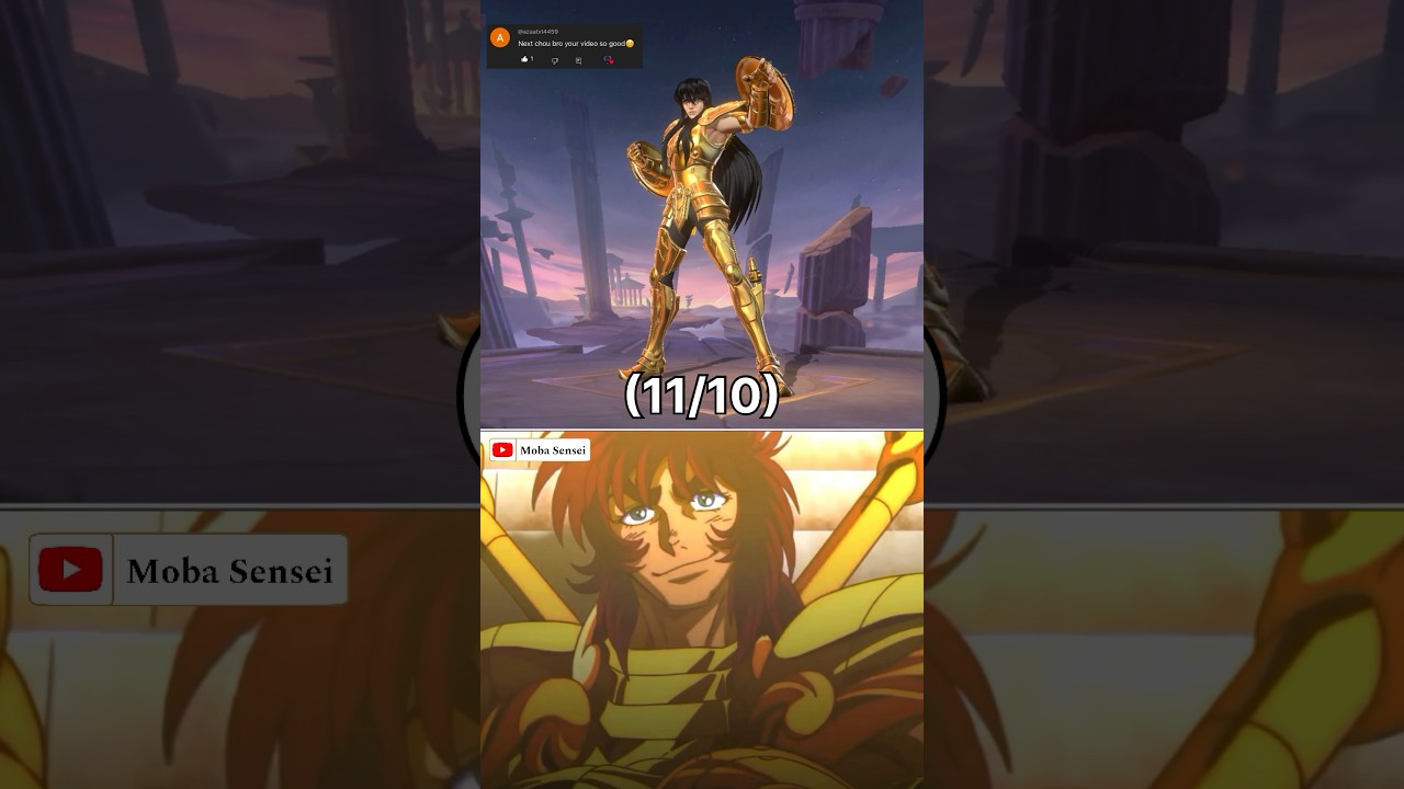 Рейтинг обликов Chou 👊🏽 #mobilelegends #mlbb
