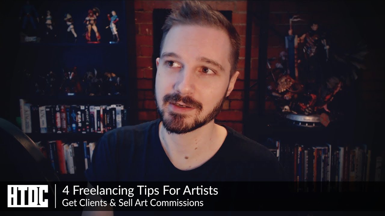 4 Freelancing Tips For Artists -  Get Clients & Sell Art Commissions
