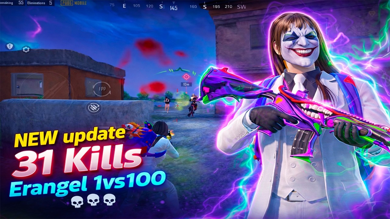 Solo vs 100 Challenge in PUBG Mobile new update INSANE GAME