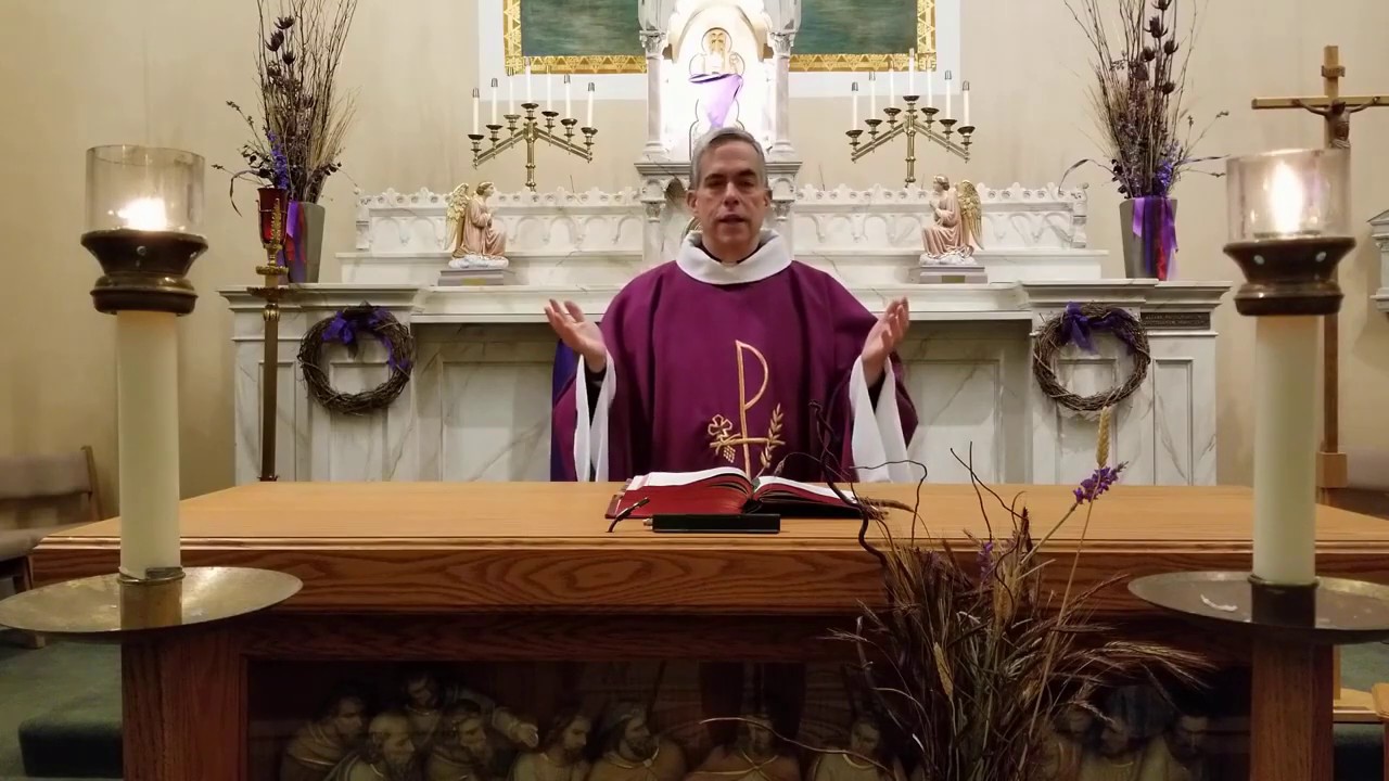 Mass from St. Mary's Chapel - Sunday, March 29th, 2020