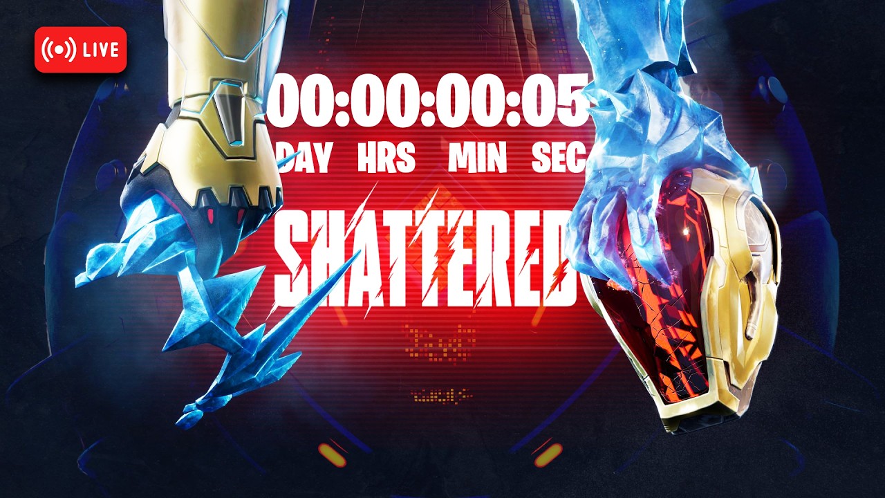 Fortnite Season 2 Shattered LIVE EVENT! (Foundation VS Ice King)