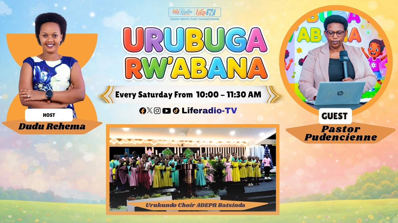 URUBUGA RW'ABANA KURI LIFE RADIO AND TV HAMWE N'ABANA BA ADEPR BATSINDA
