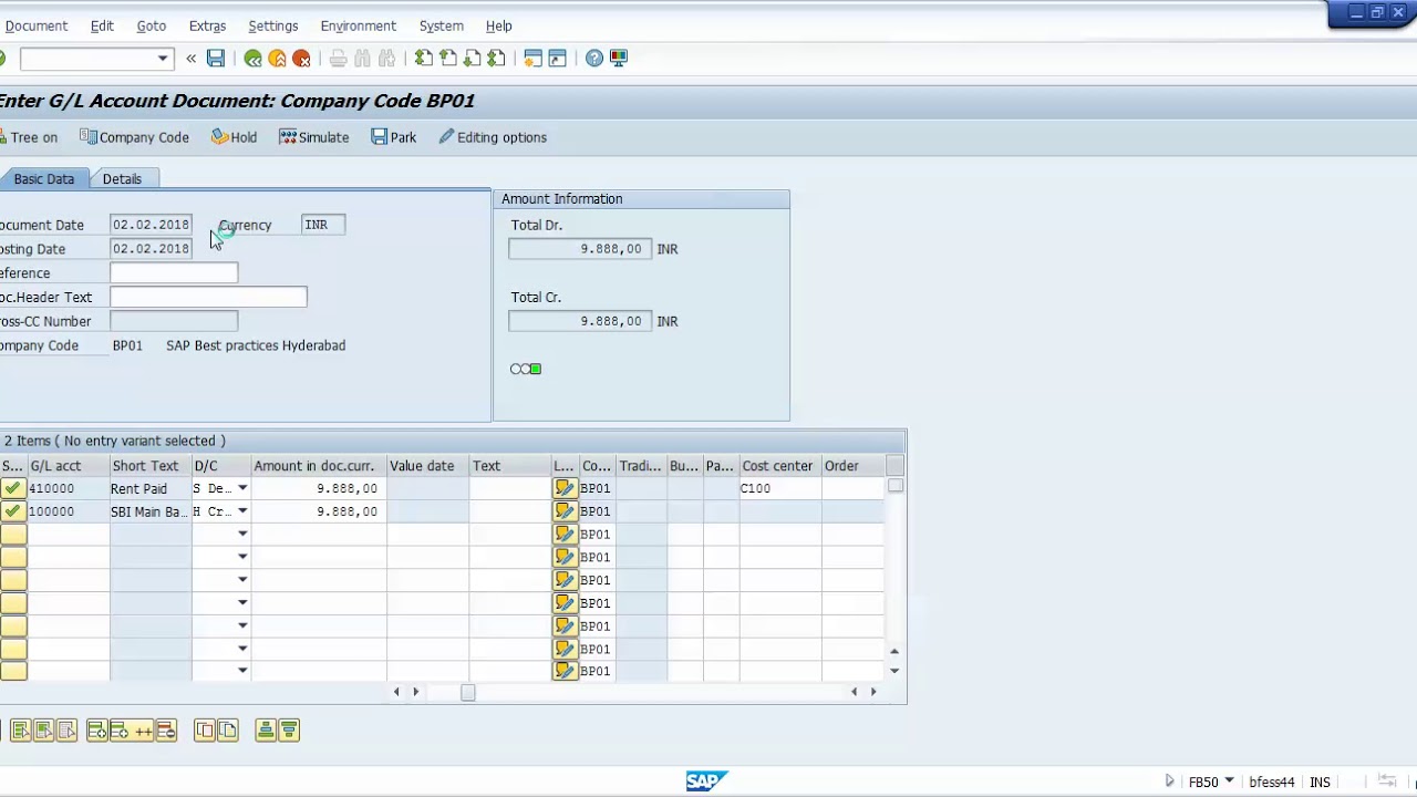 Extension ledger in S4HANA