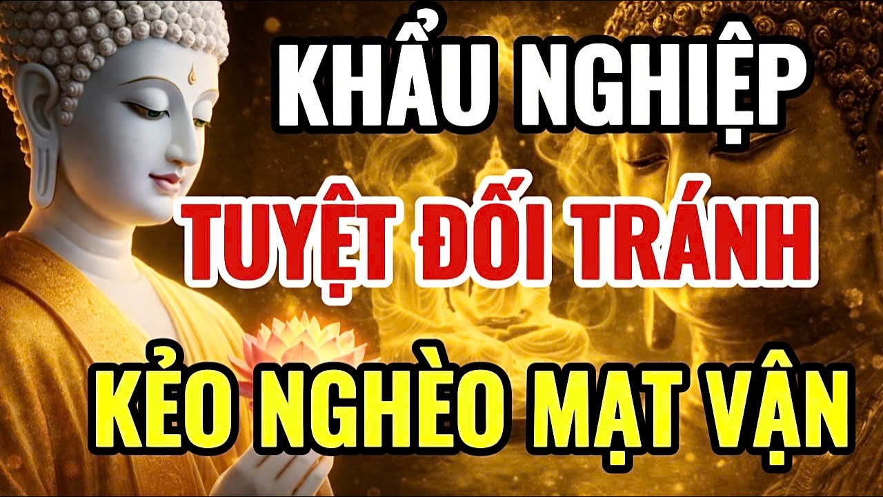 KHẨU NGHIỆP: VŨ KHÍ HỦY DIỆT PHÚC ĐỨC NHANH NHẤT CỦA MỘT KIẾP NGƯỜI!#phatphapgiacngo  #KhauNghiep