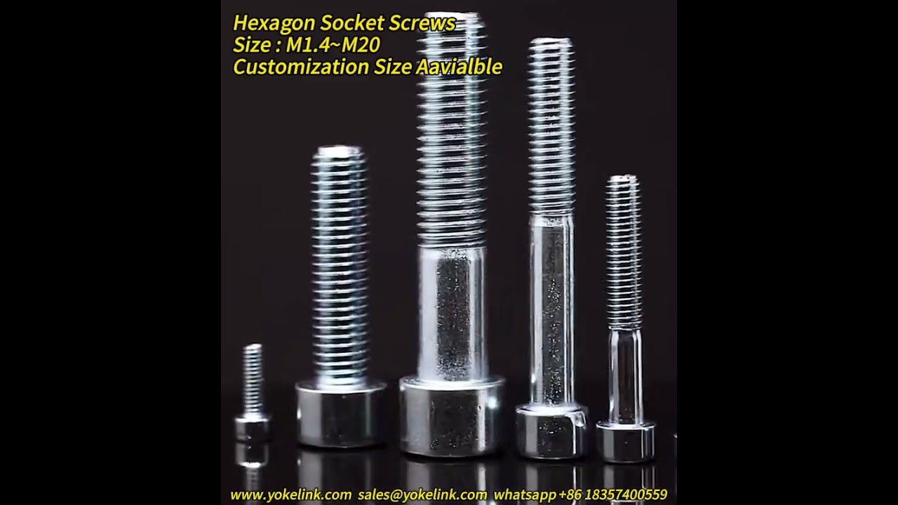 Hex head cap screws, Hexagon Socket Screws #screws