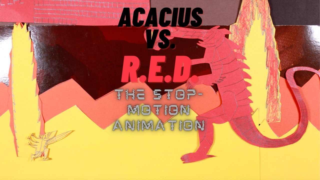 Acacius vs  R.E.D. (Godzilla NES Creepypasta Stop-Motion Animation)