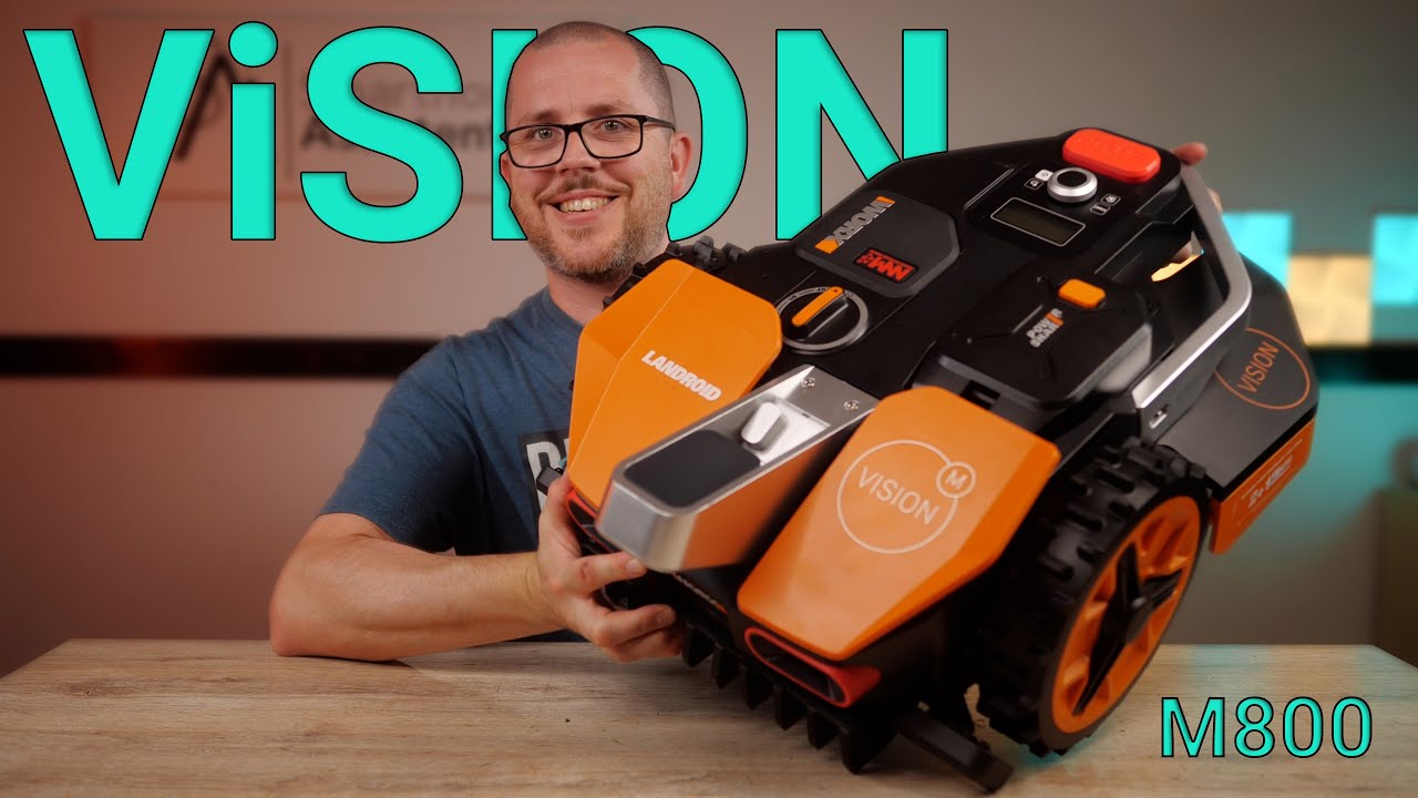 WORX Landroid Vision M800 | TEST | Mähroboter ohne Begrenzungsdraht und mit KI-Kamera