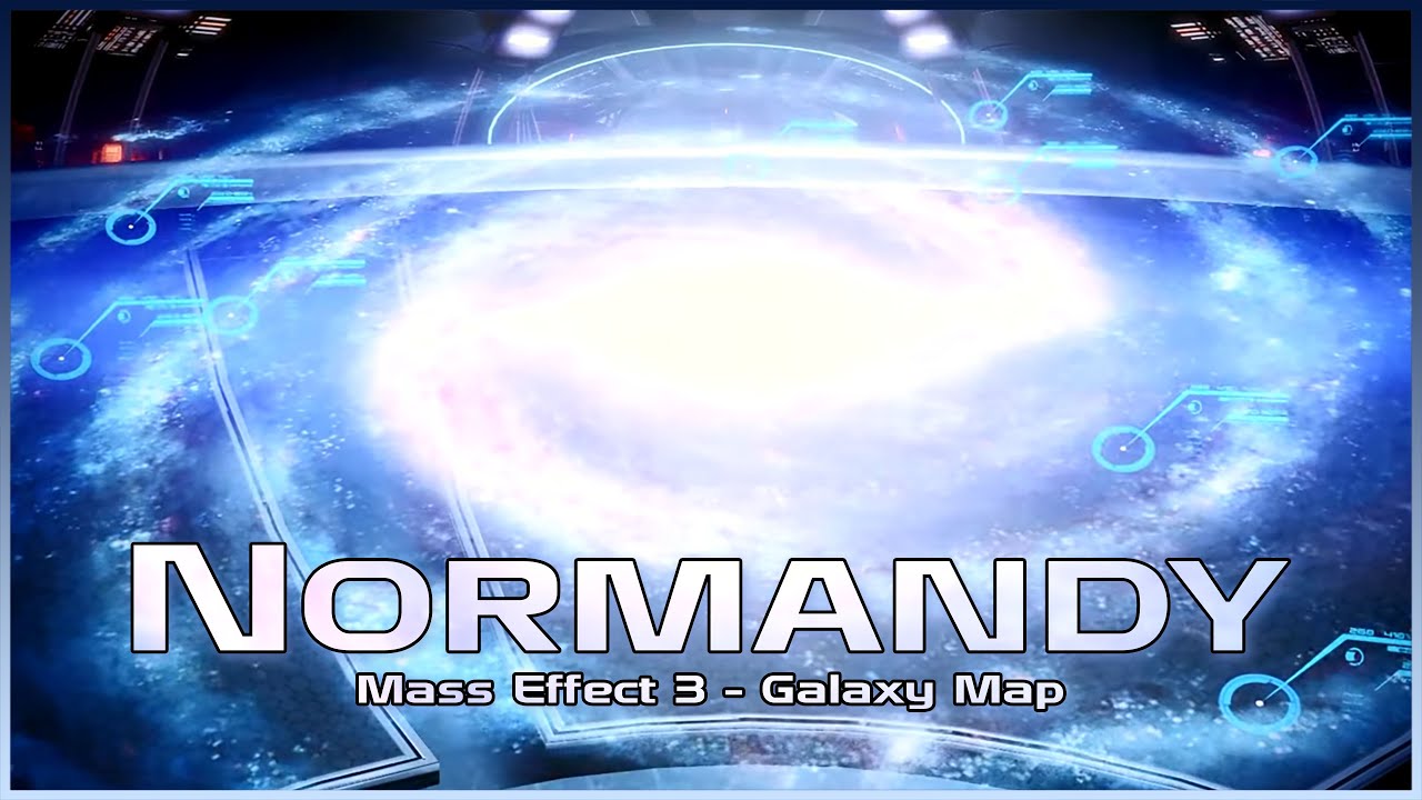 Mass Effect 3 - Normandy: Galaxy Map Theme (1 Hour of Music & Ambience)