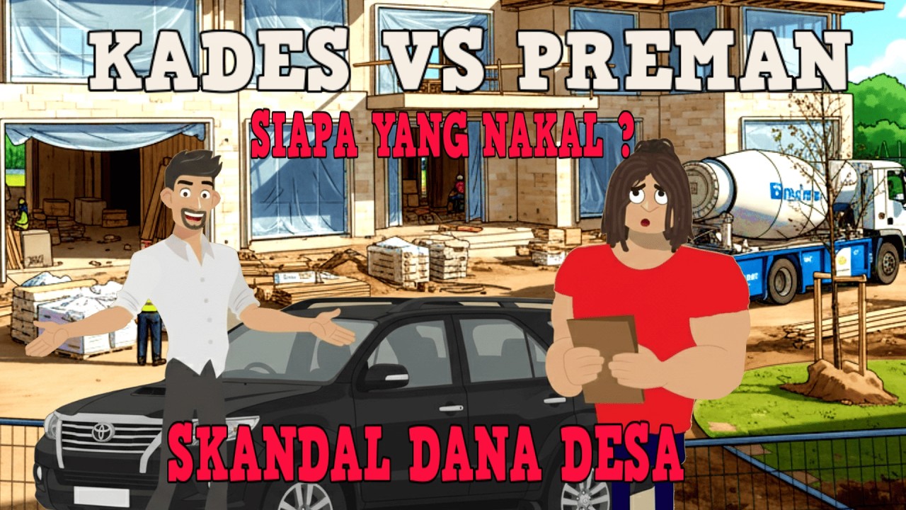 Lurah Gelapkan Dana Desa ,Skenario kemalingan Palsunya Justru Menjebaknya Sendiri#Animadramasisosial