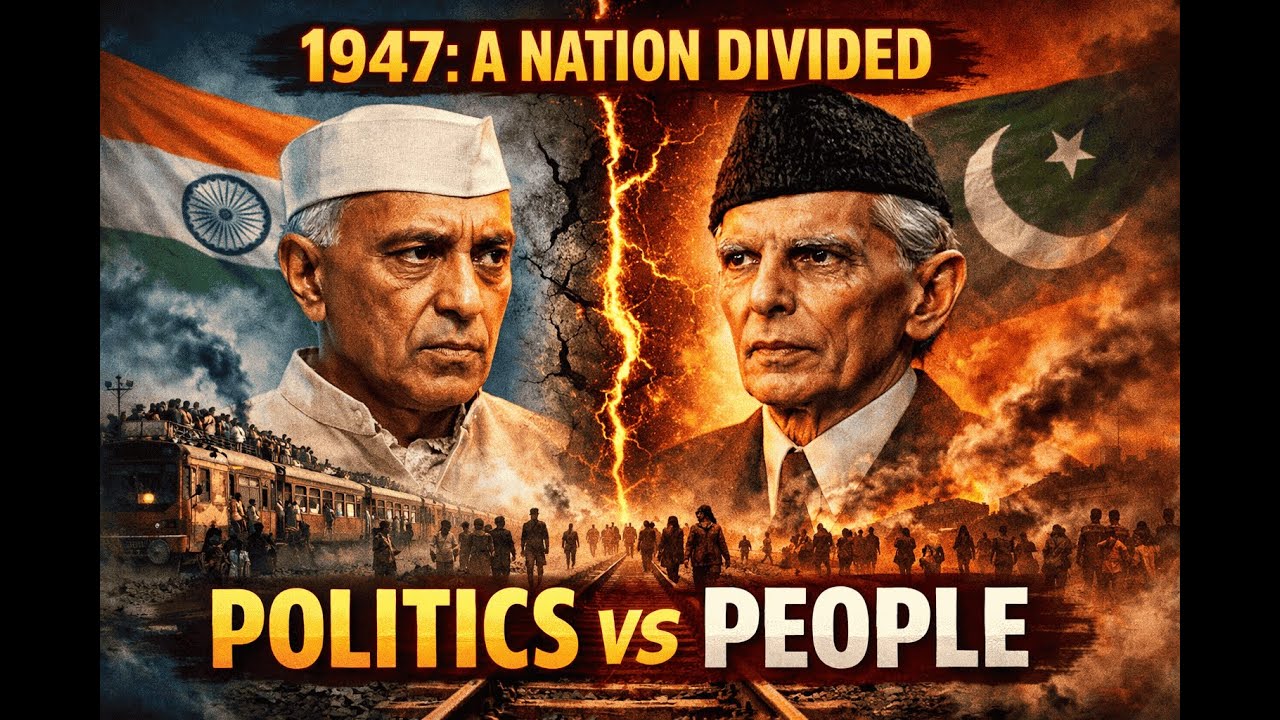Partition of India Explained: Nehru vs Jinnah & the Human Cost of 1947
