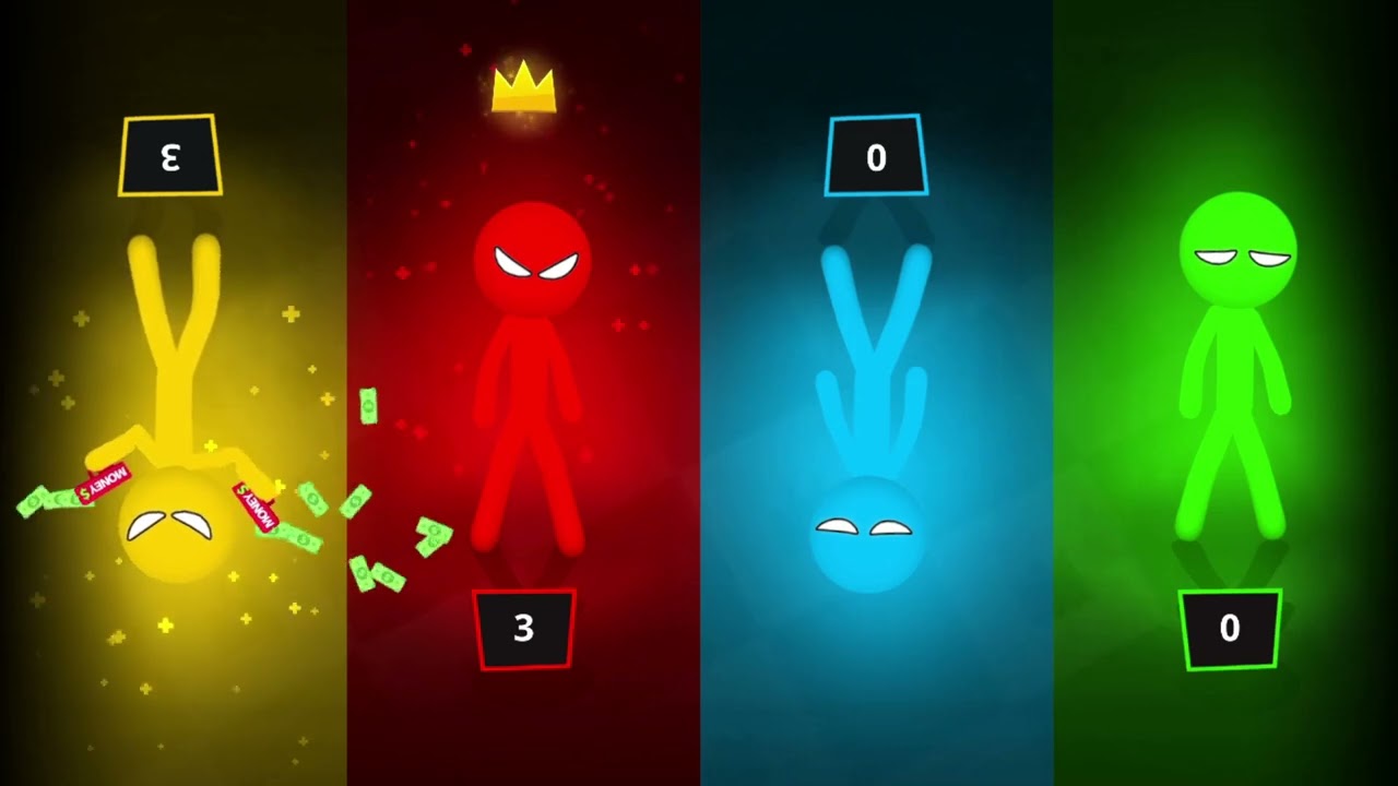 Stickman Party 1 2 3 4 - Minigames seru - Часть 169 #stickmanparty