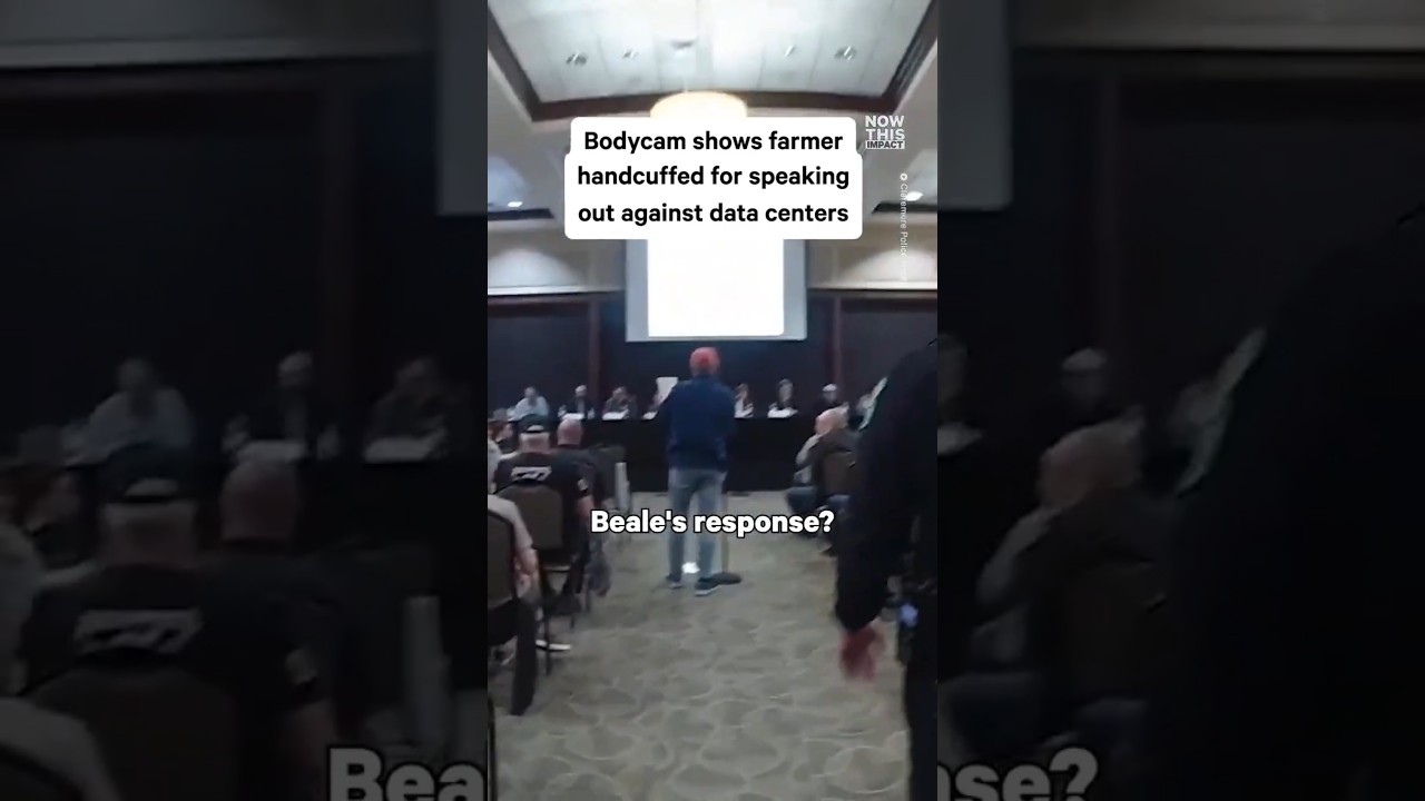 Farmer Arrested After Speaking At Public Meeting 😳 #FreeSpeech #Politics #News