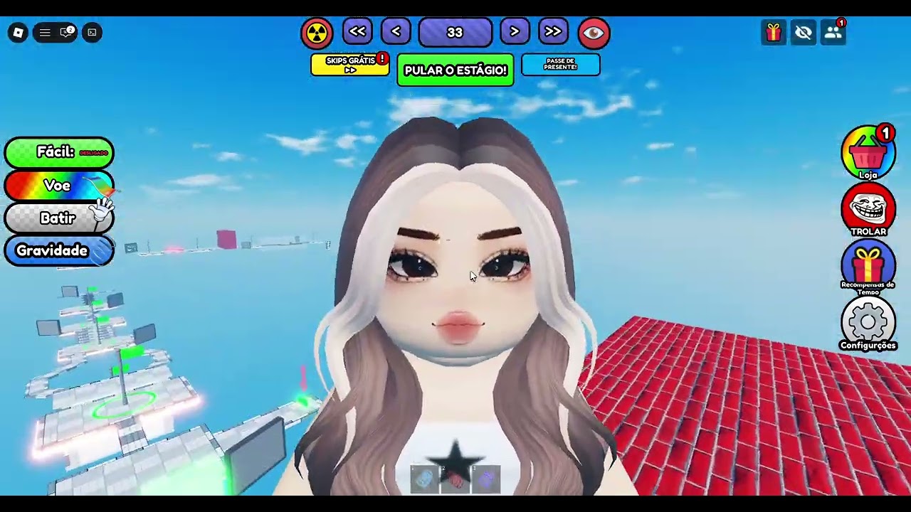 Jogando um troll obby e foi dificil #roblox #trollobby