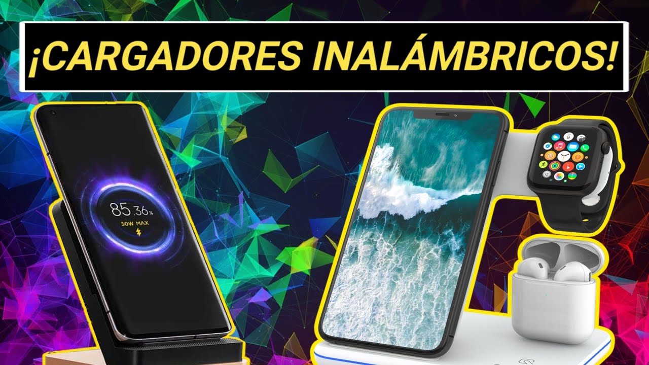 🚀 ¡TOP 10 mejores CARGADORES INALÁMBRICOS -【Buenos y Baratos ⚡】