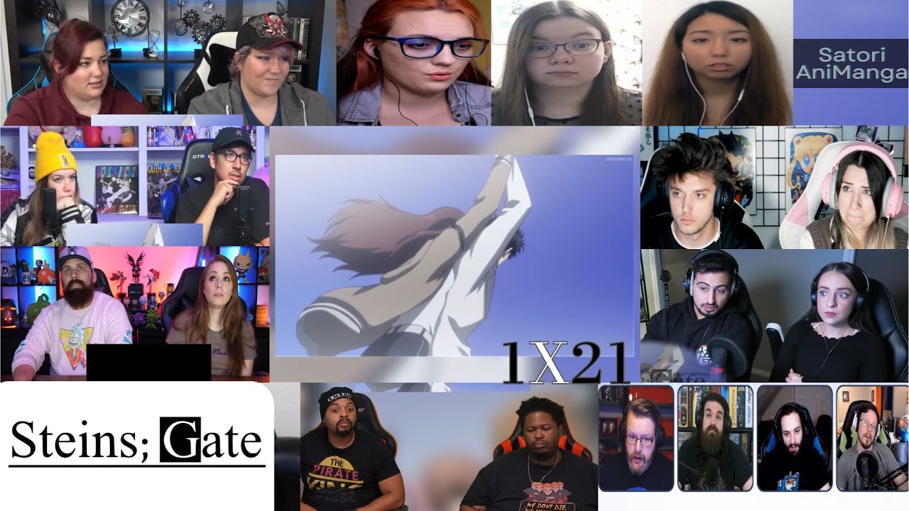 Steins;Gate Episode 21 Reaction Mashup