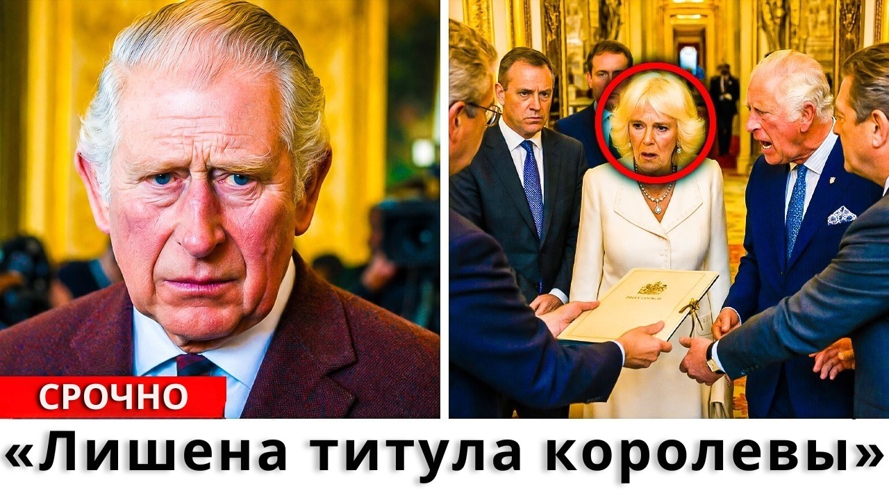 Король Чарльз потрясён: Тайный совет лишил Камиллу всех привилегий короны