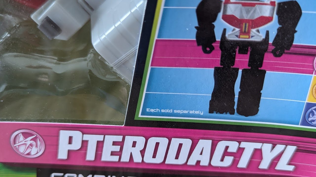 Mighty Morphin power rangers re ignition pterodactyl zord review