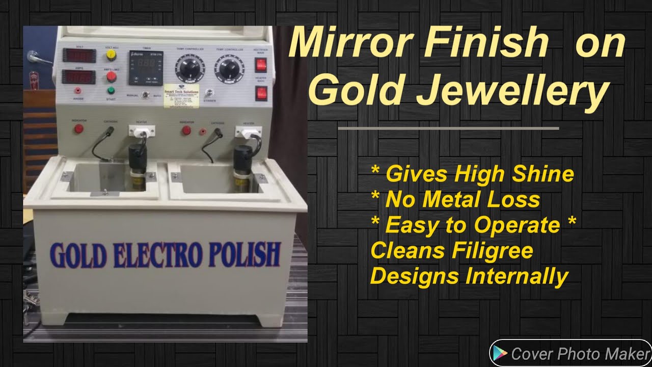 #Gold Electro Polishing Machine #Gold plating machine #Rhodium plating machine #Electropolish