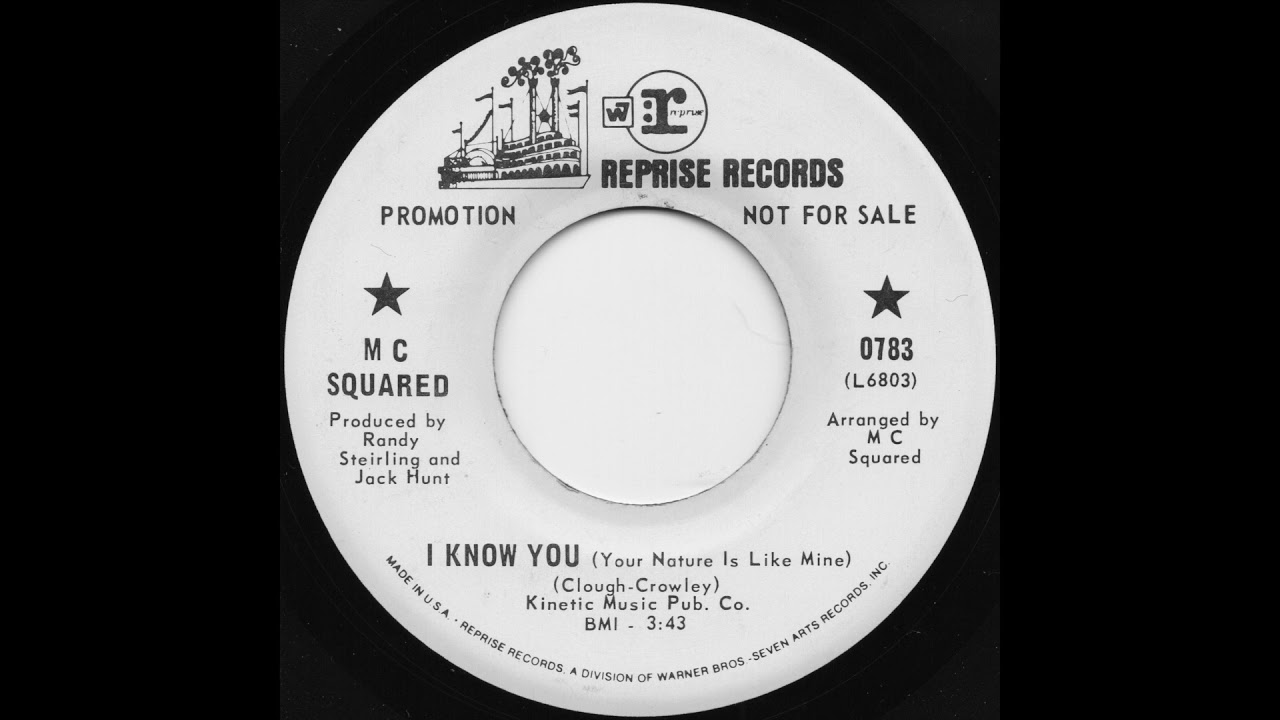MC Squared - I Know You (Your Nature Is Like Mine) (1968)